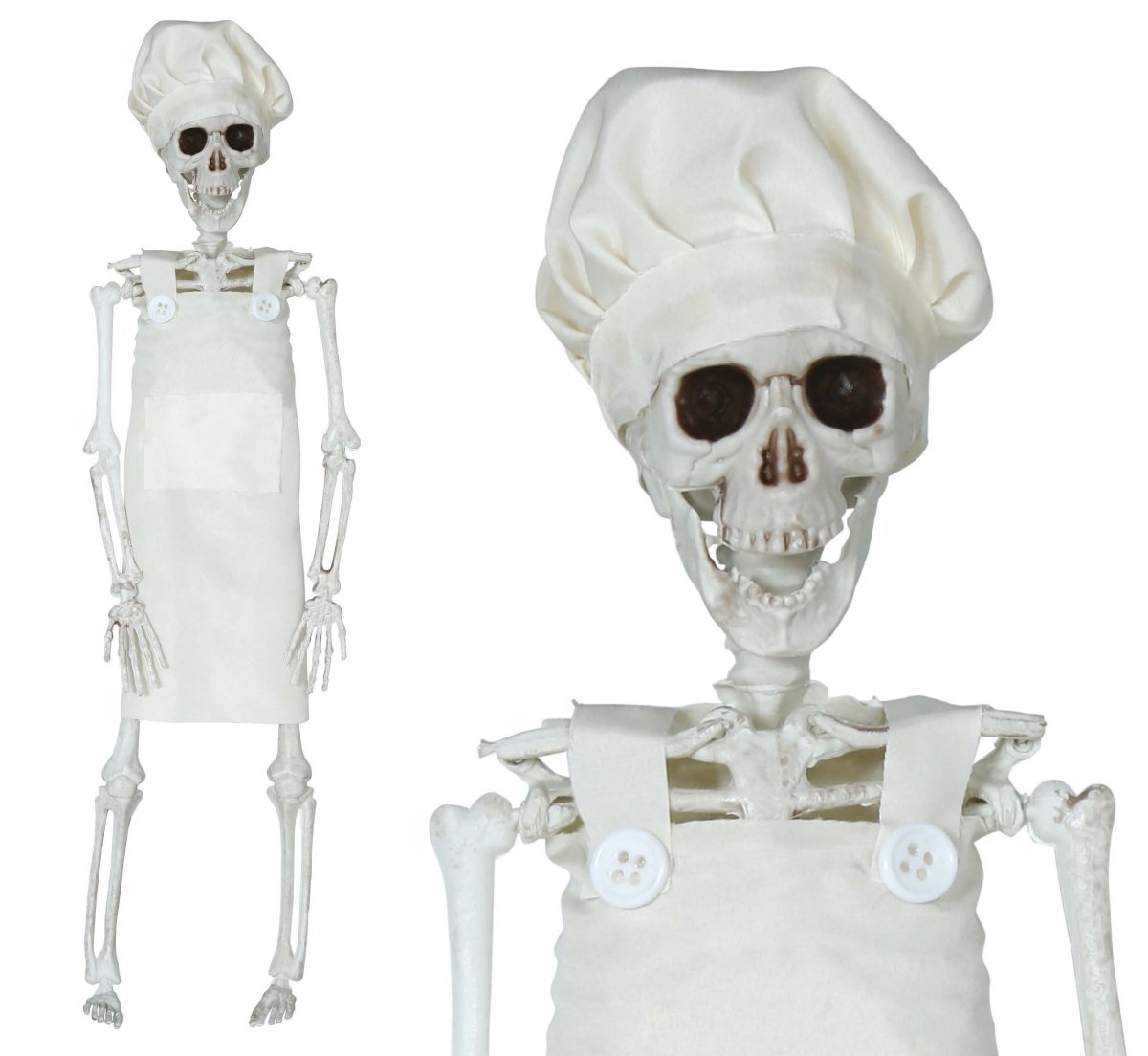 Skelet Hangdecoratie Chef 40cm
