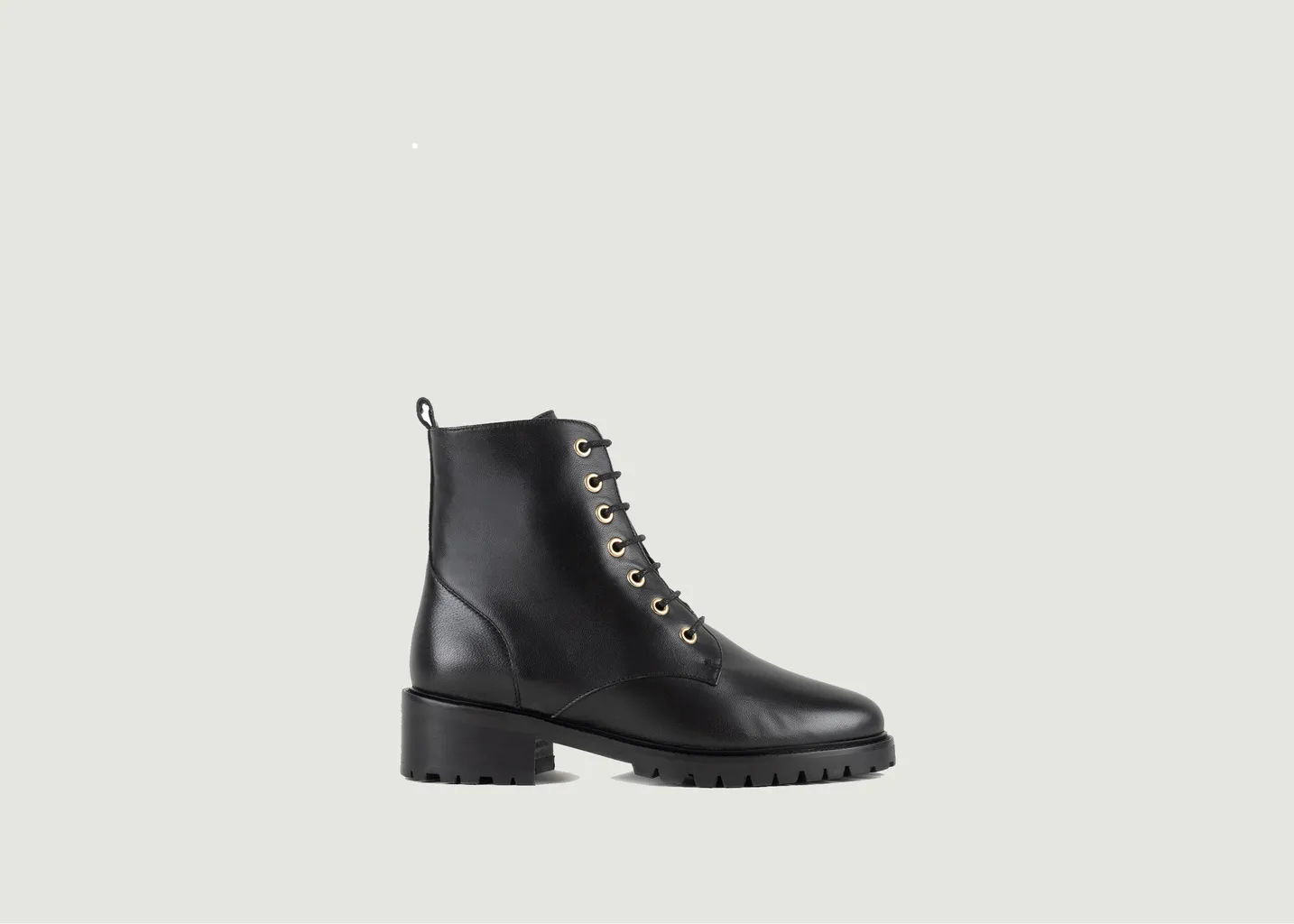 Bottines à lacets en cuir Lara Bobbies Paris