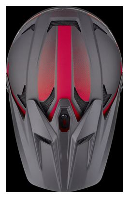 Casque Intégral Cairn X Track Noir Mat/Rouge (TU)