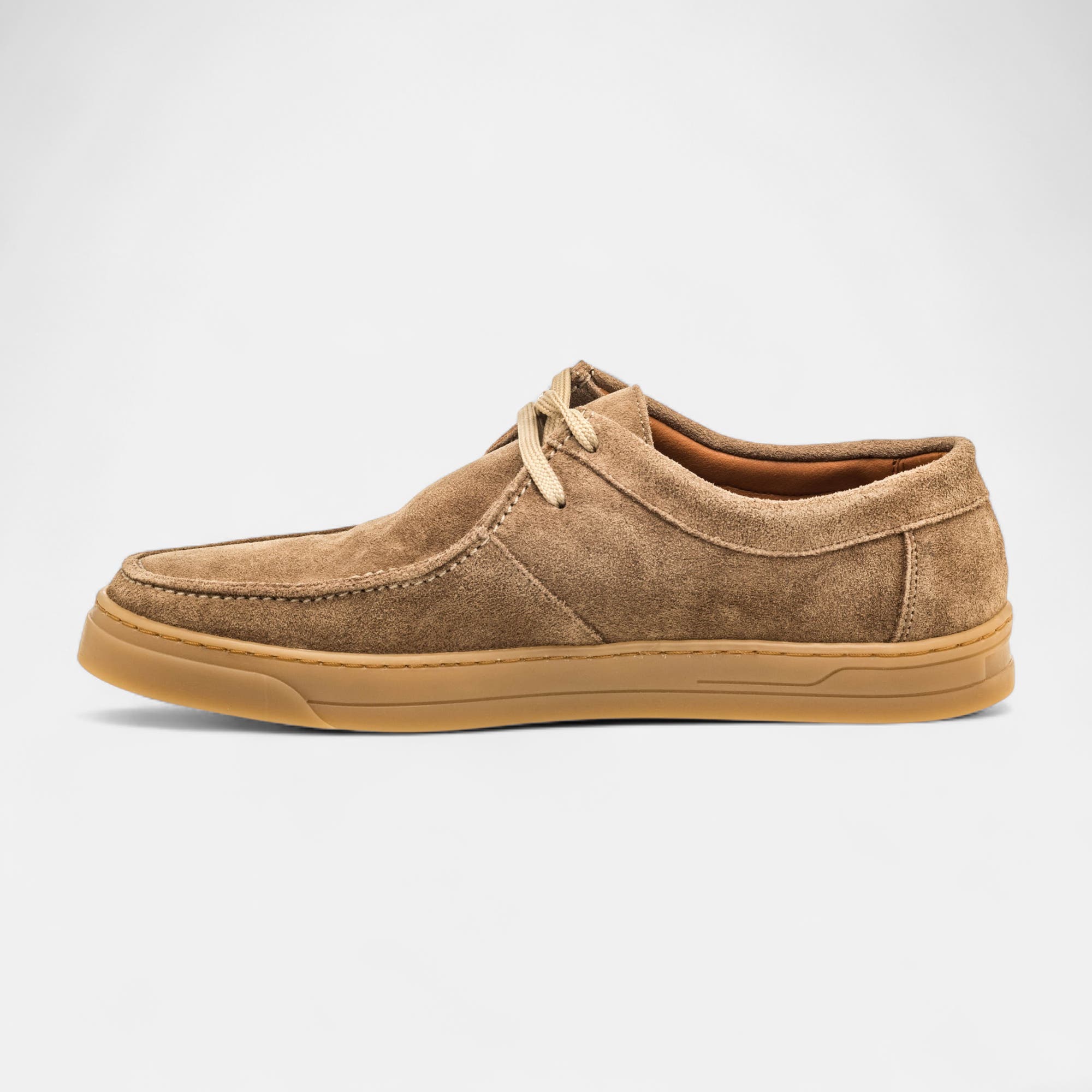 Derbies Homme en cuir beige