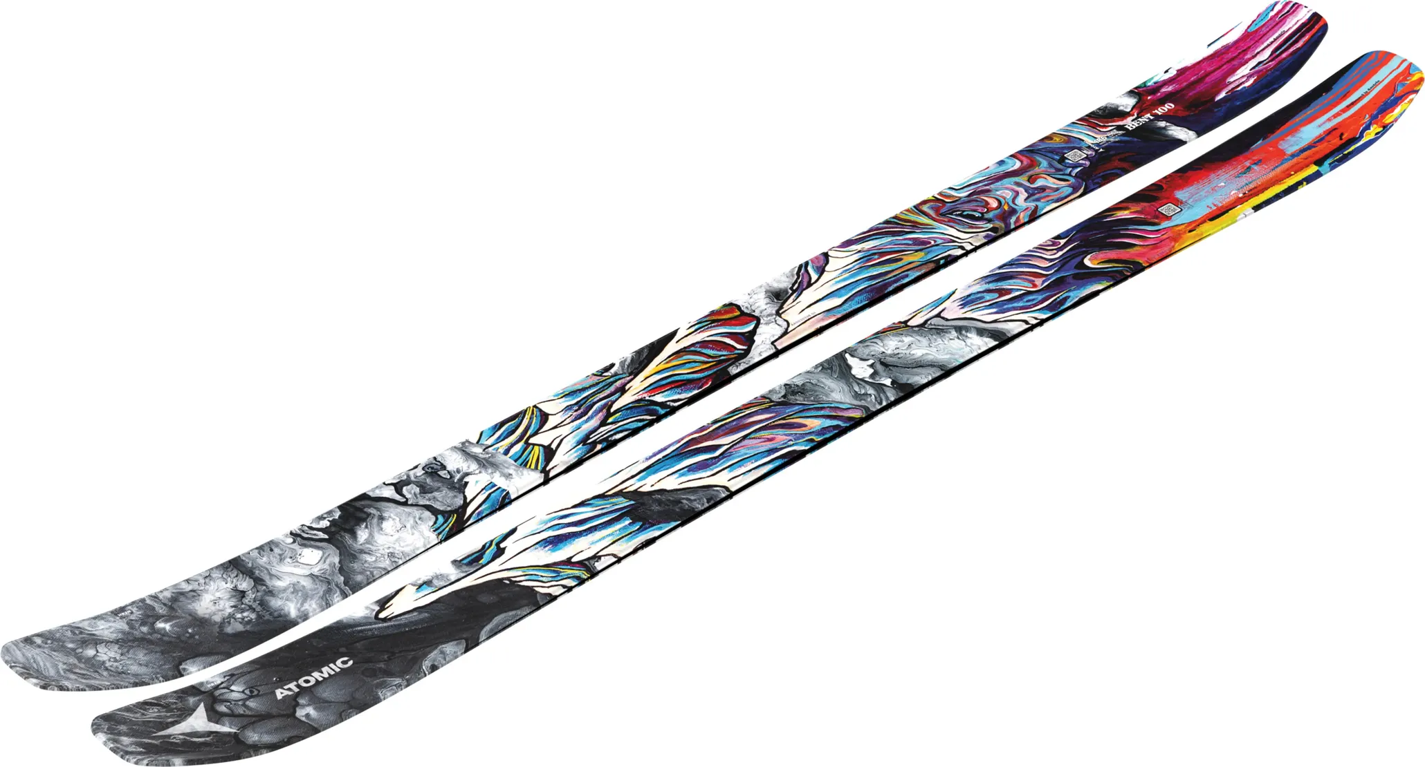 Atomic Bent 100 Black/Multicolor