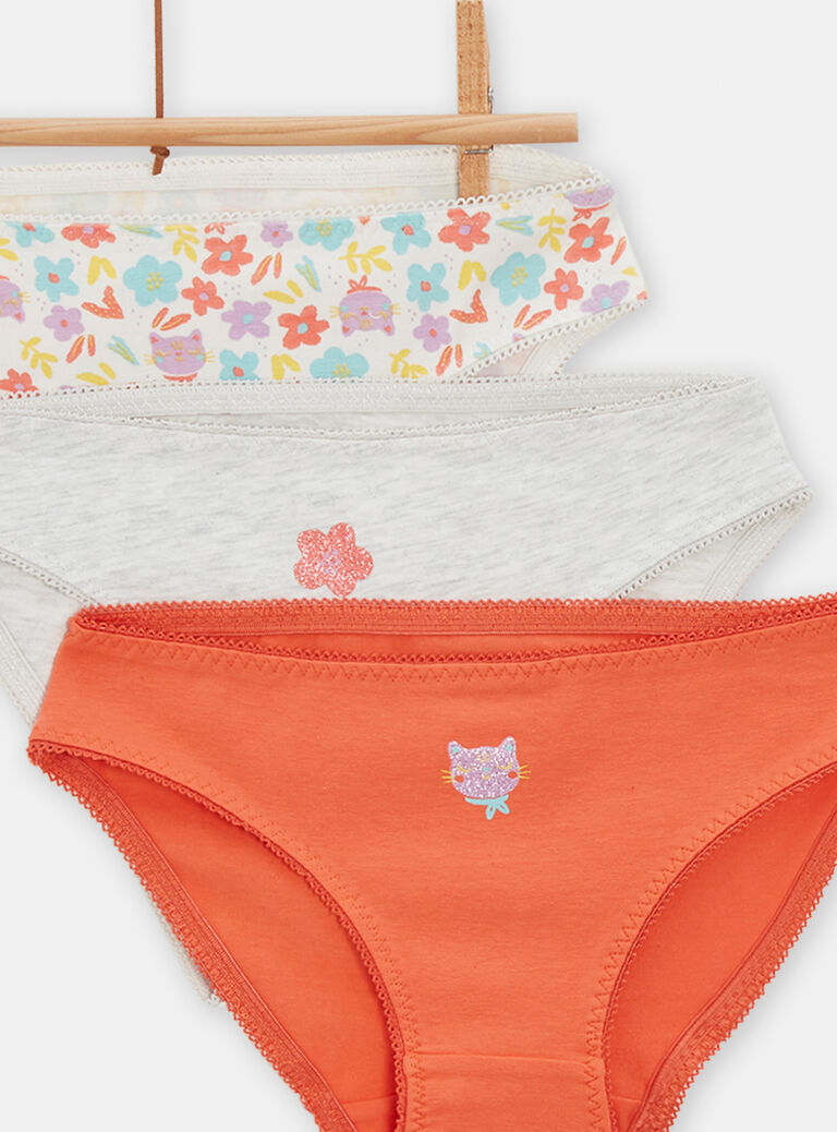 Lot de 3 culottes fantaisies pour fille