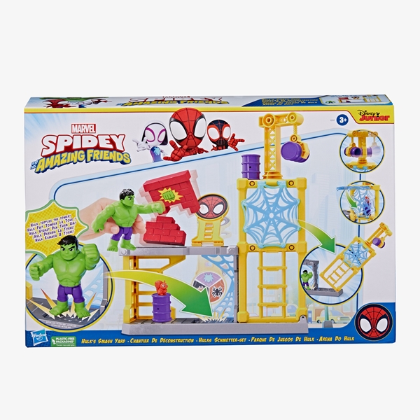 Marvel Spidey en Hulk speelset