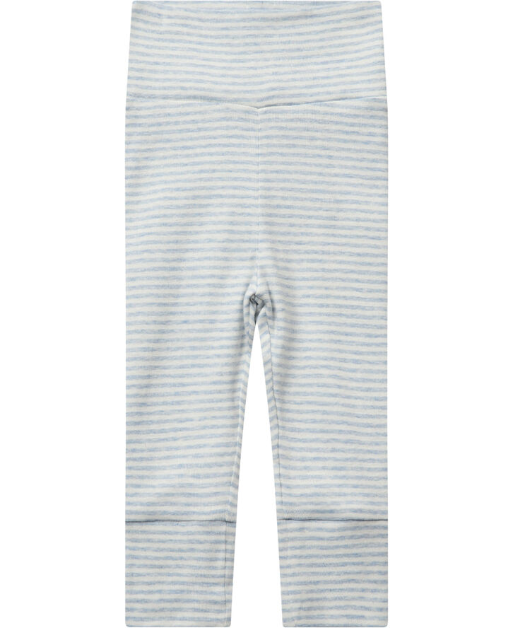 Magasin du Nord Collection Newborn leggings GOTS Blue stripe