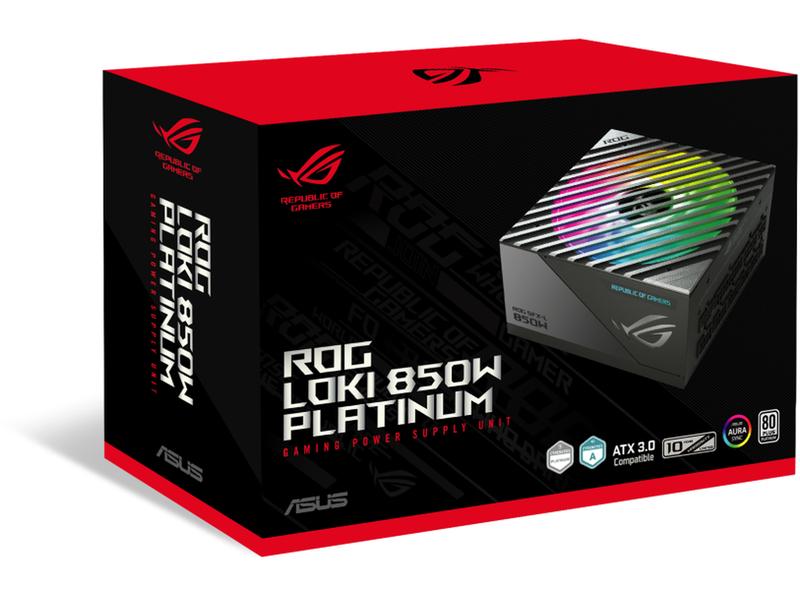 ASUS ROG Netzteil Loki SFX-L 850 W Netzteil in einem SFX-L-Formfaktor