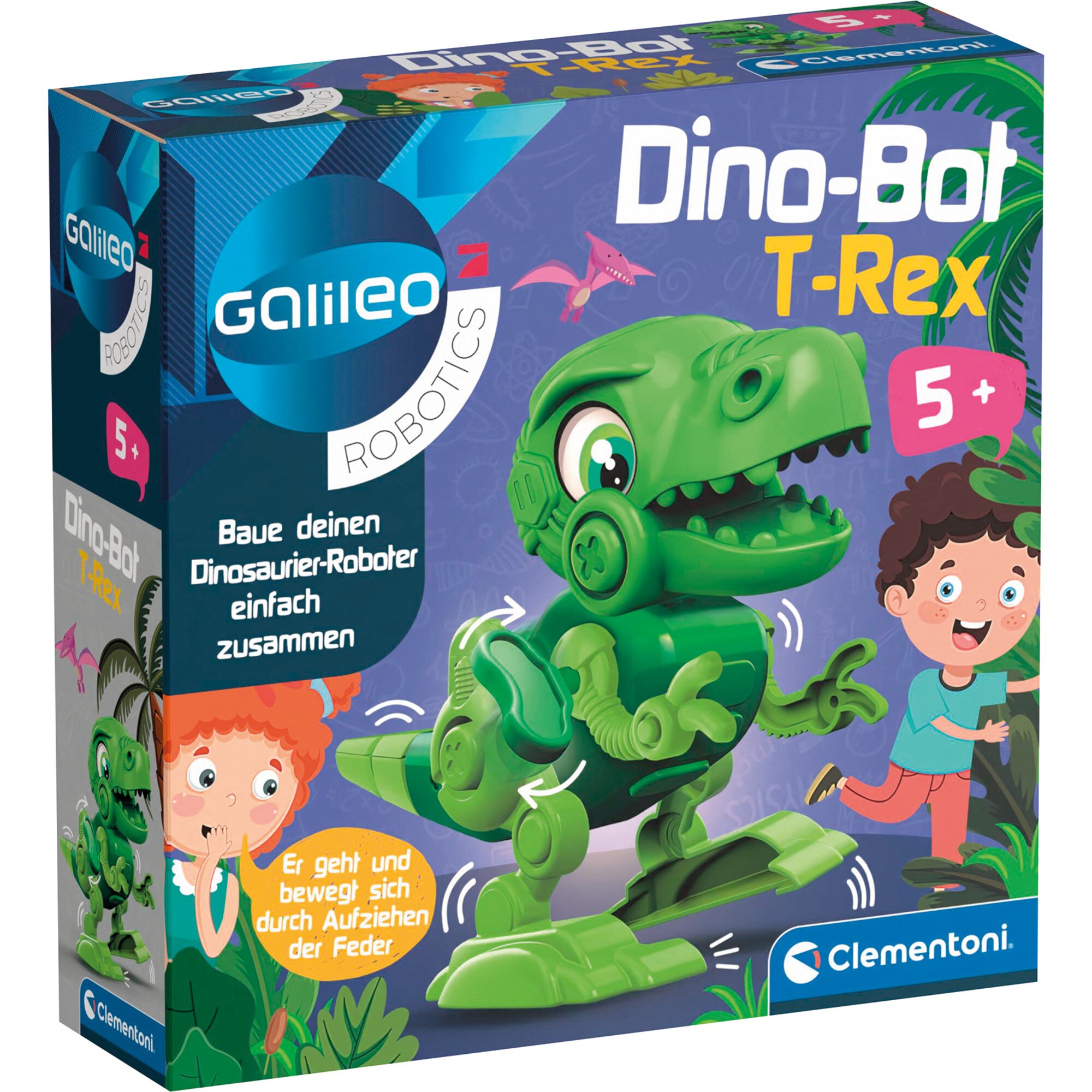 Clementoni Spielfigur Galileo Robotics DinoBot T-Rex
