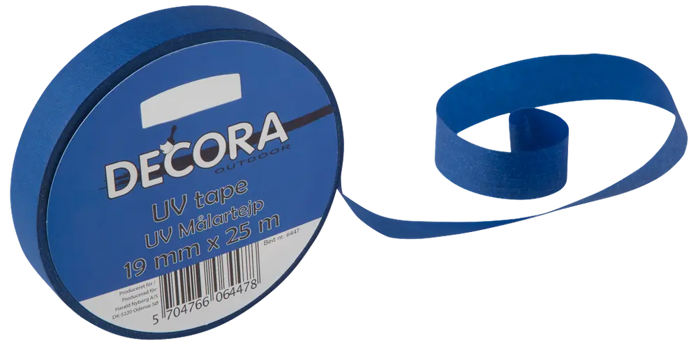 Decora Malertape UV 19 mm - blå
