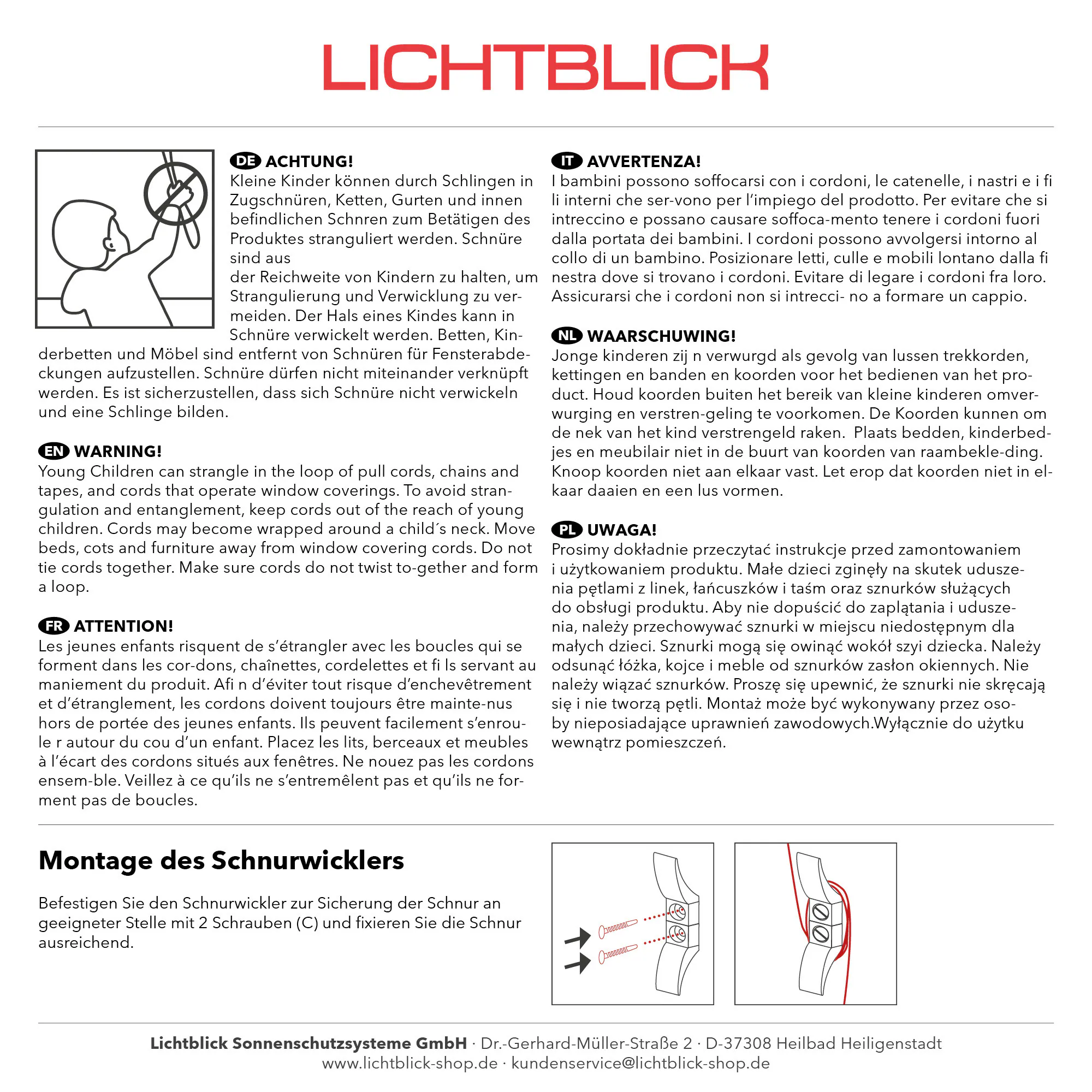 Lichtblick Jalousie Aluminium