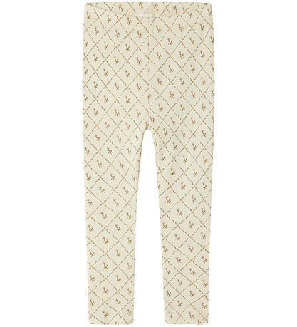 Lil' Atelier Leggings - Rib - NmfGago - Turteltaube