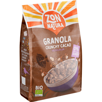 Zonnatura Granola Crunchy Cacao Bio 350 g