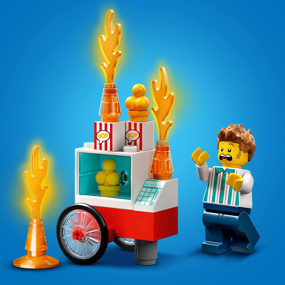 LEGO®CITY 60375 - LA CASERNE ET LE CAMION DES POMPIERS