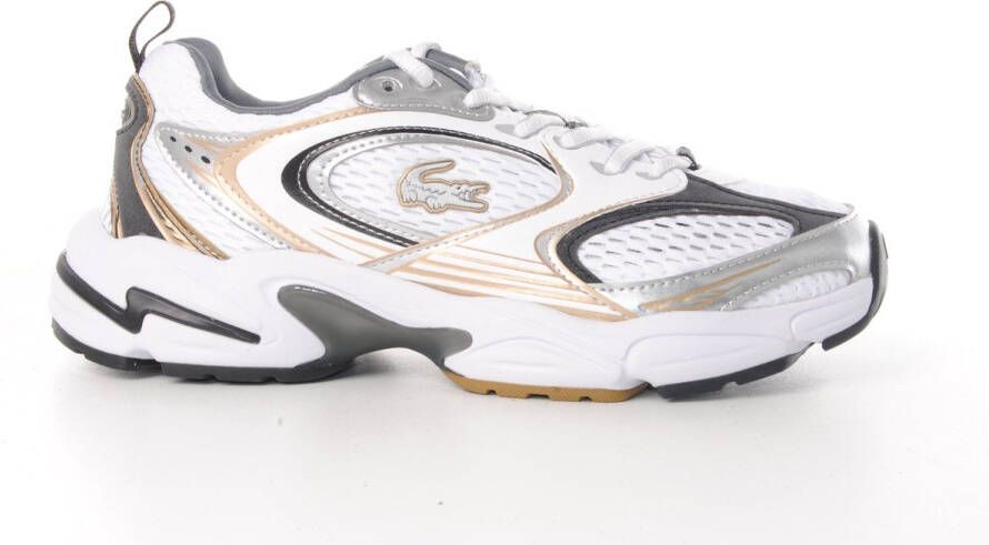 Lacoste Storm 2k Schoenen Wit Maat: 46 Mesh Synthetisch Foot Locker