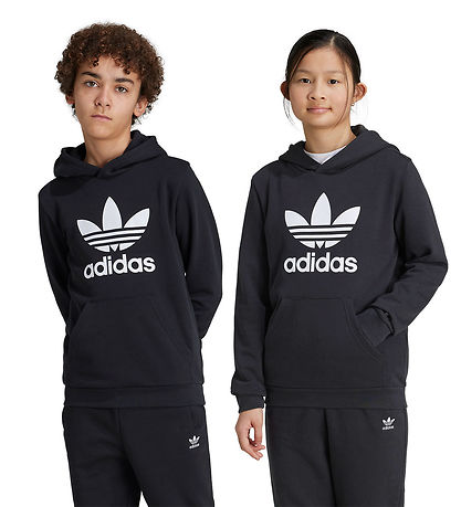 adidas Originals Kapuzenpullover - Trefoil - Schwarz