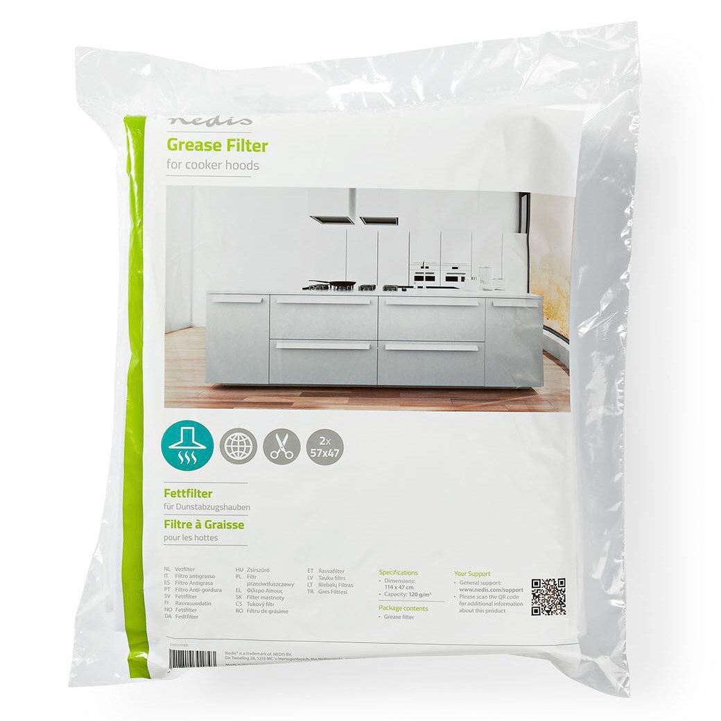 Fettfilter til kjøkkenvifte 140 g/m²