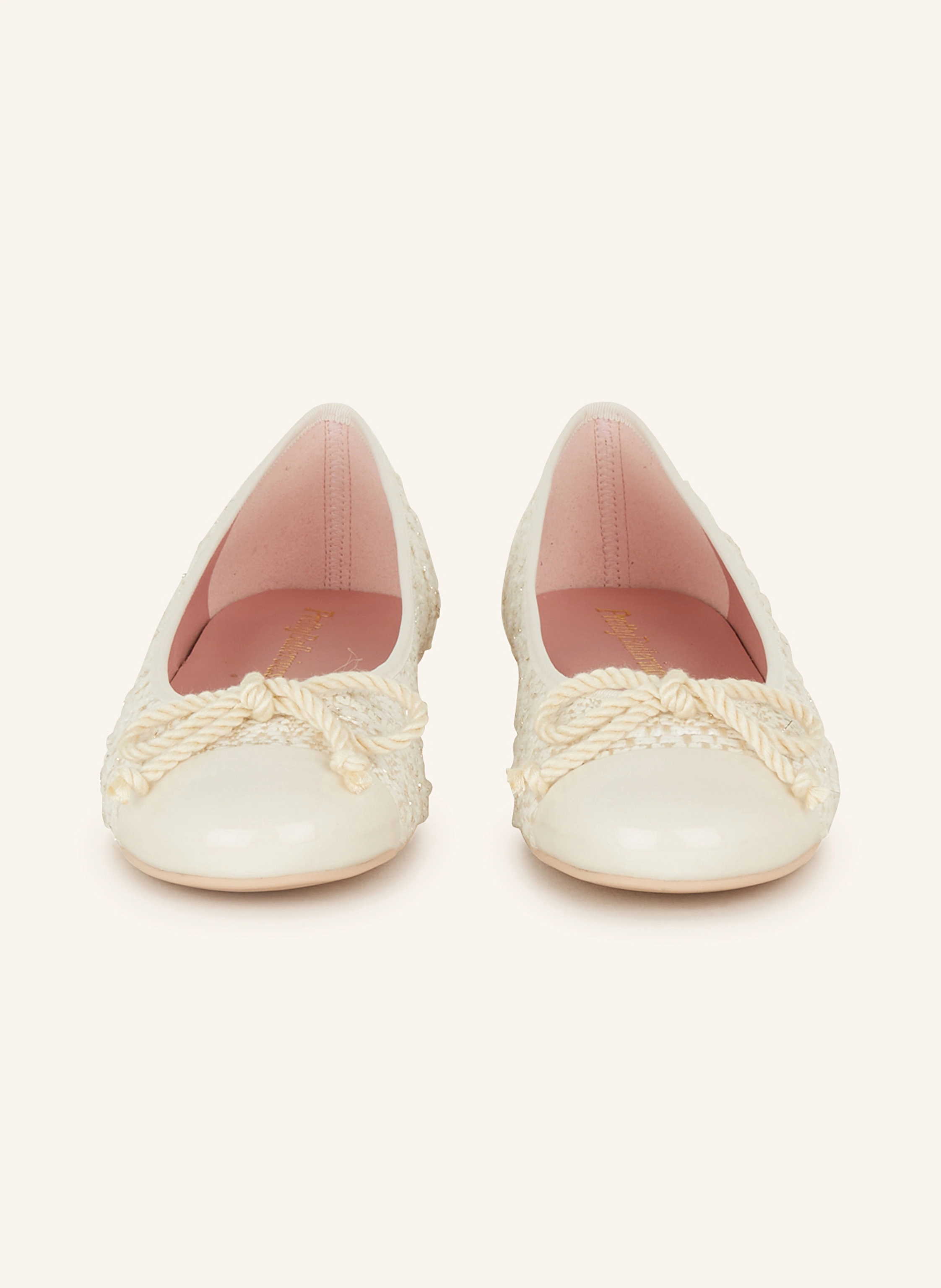 Pretty Ballerinas Bouclé-Ballerinas SHADE MONAE mit Glitzergarn