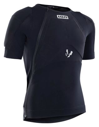 T-Shirt de protection VTT manches courtes ION AMP Noir Enfants