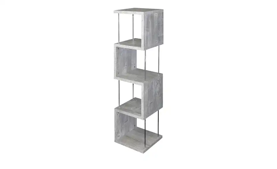 Standregal 33 cm Steingrau, Betonoptik