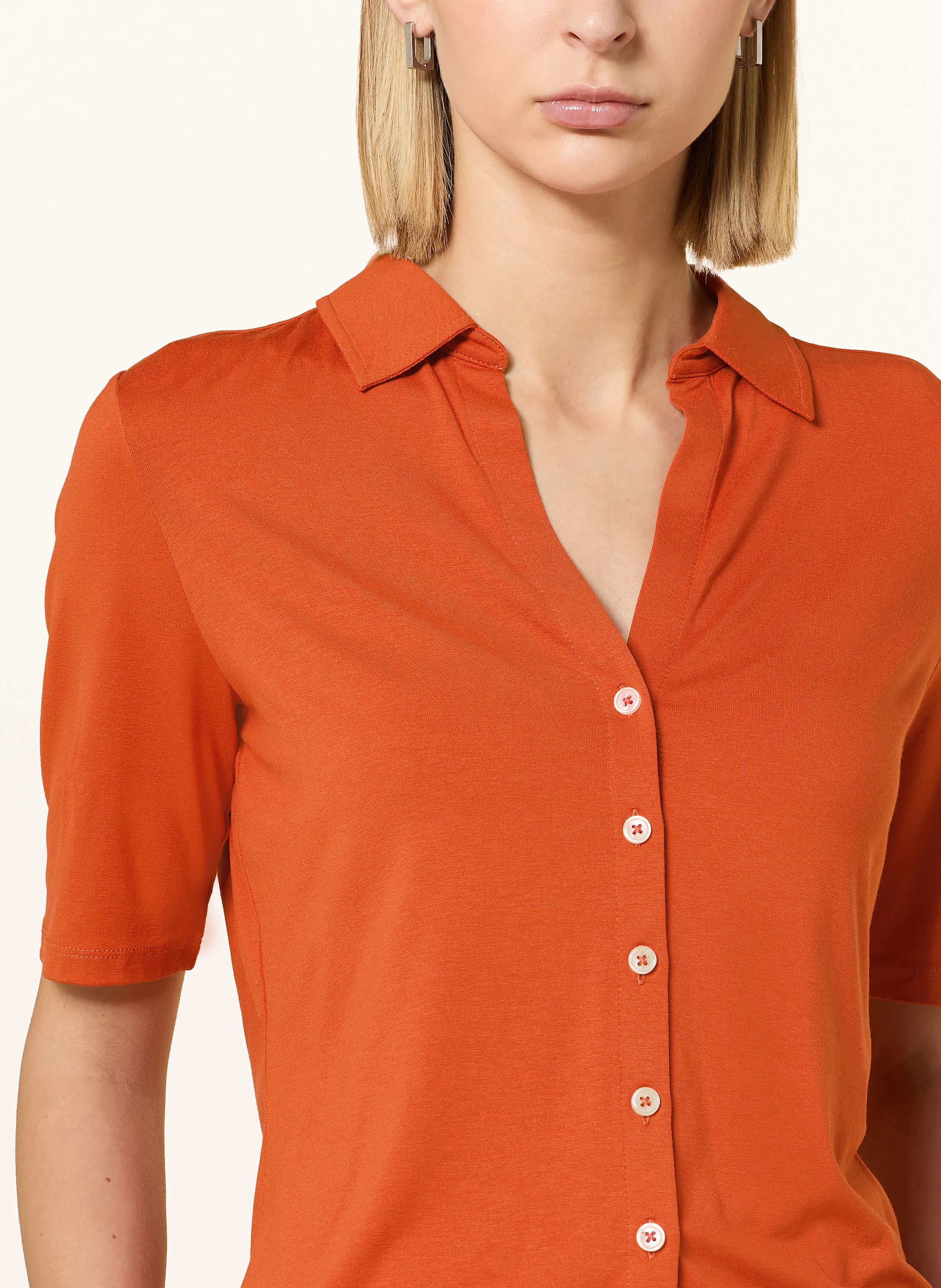 Marc O'Polo Hemdbluse aus Jersey
