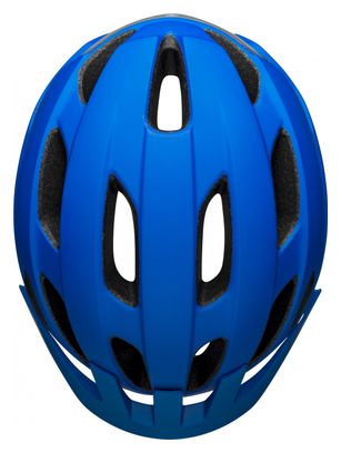 Casque Bell Trace Mat Bleu