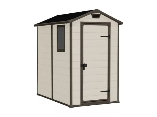 Abri de jardin Boîte en résine PVC 130x192x198cm ResinBox
