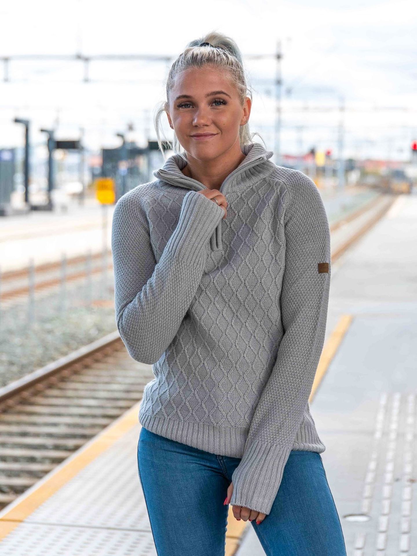 Mellow Half Zip Ullgenser