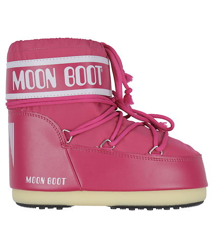 Moon Boot VinterStøvler - Icon Low Nylon - Bougainvillea