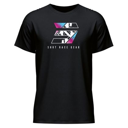 T-Shirt manches courtes Shot DIVISION - Noir