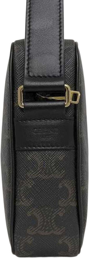 Celine Vintage Celine Shoulder Bag Black