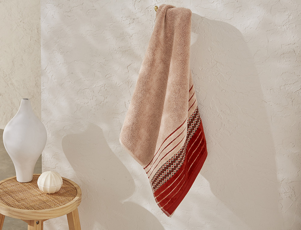 Serviette de bain-Couleurs Boréales