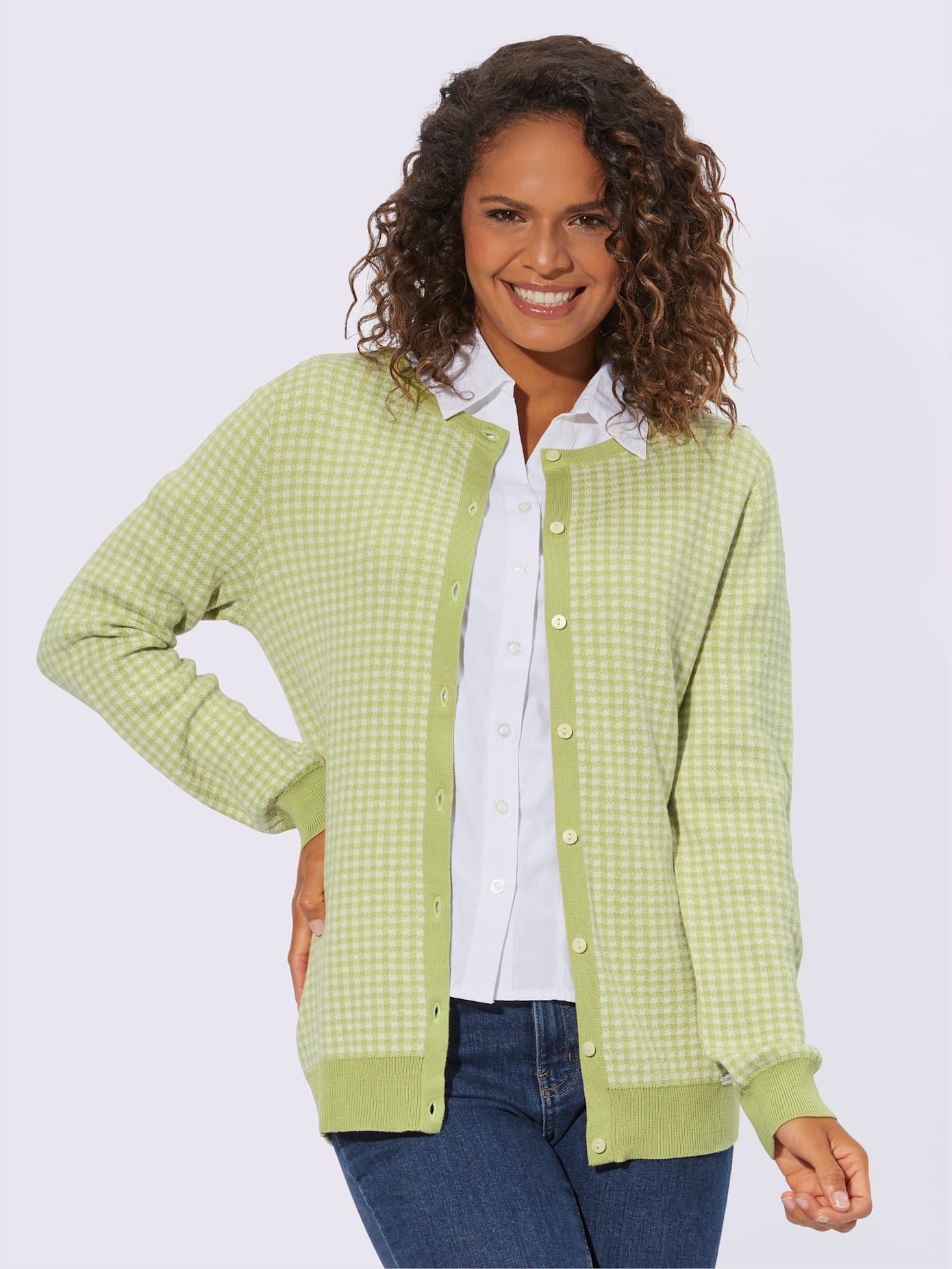Veste en tricot 50% coton