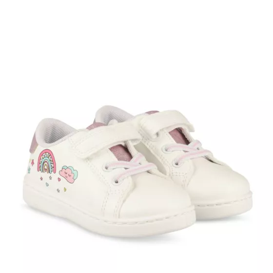 Baskets BLANC NINI & GIRLS