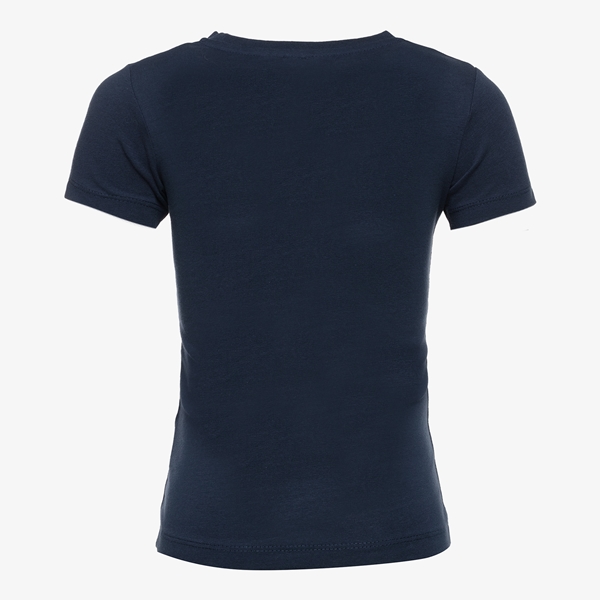 TwoDay meisjes basic T-shirt blauw