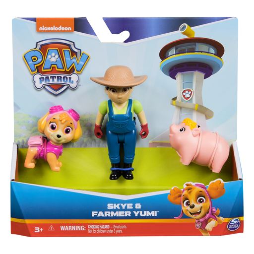 Paw Patrol Hero Pup Farmer Yumi & Skye Legetøjsfigurer
