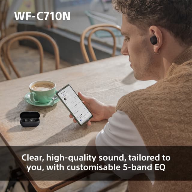 Sony WF-C710N true wireless in-ear høretelefoner (pink)