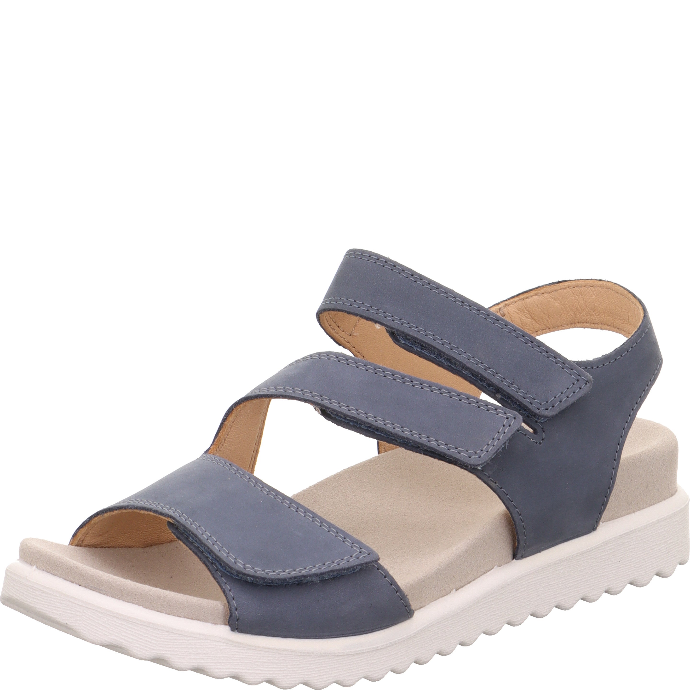 legero MOVE Damen  Sandale mit Klettverschluss - Farbe: Indacox - Größe: 39