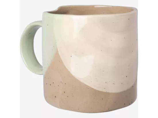 HABITAT - Mug en faïence - 350 ml - Vert (Lot de 6) - Aliona