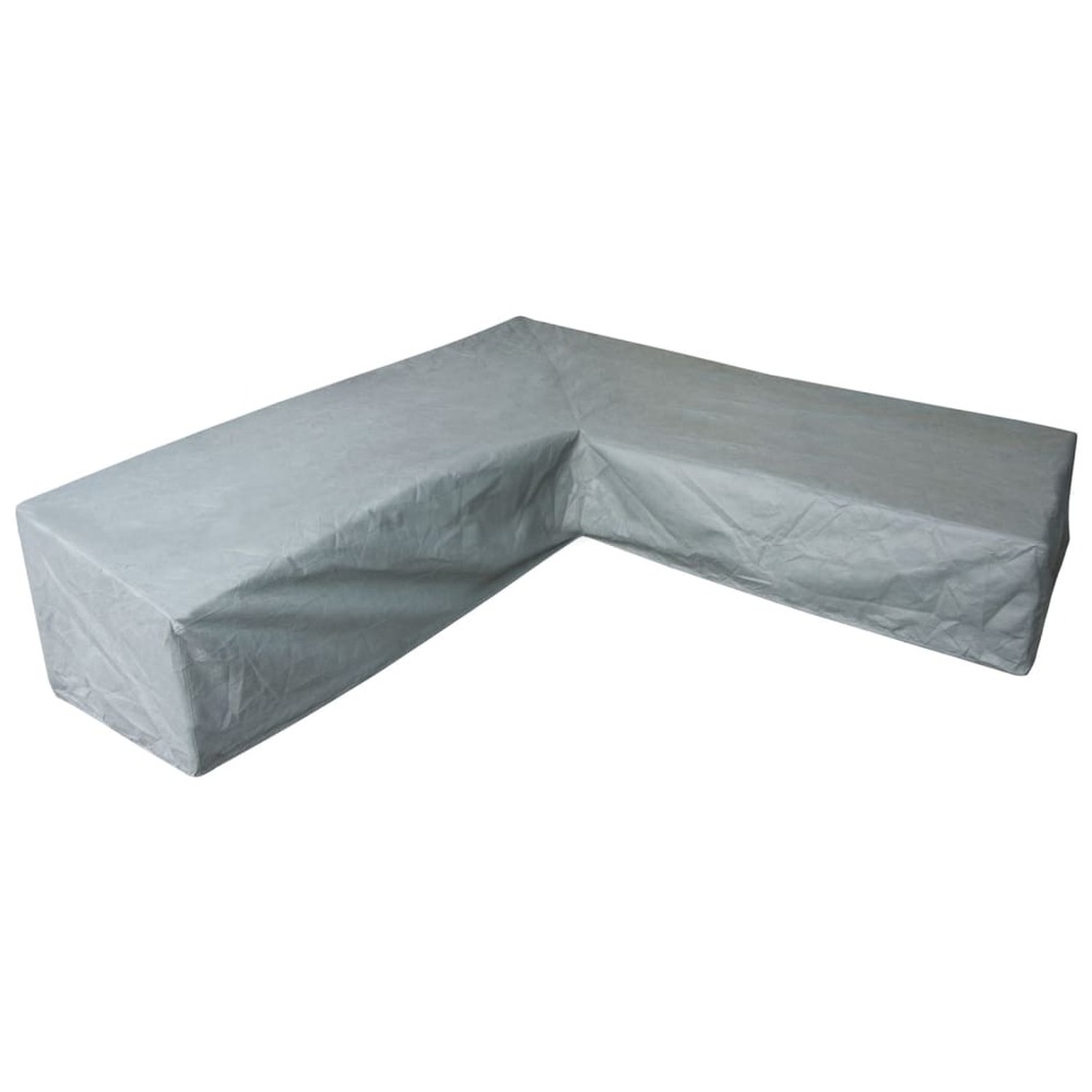 Housse de meubles en l 255x255x100/70 cm gris