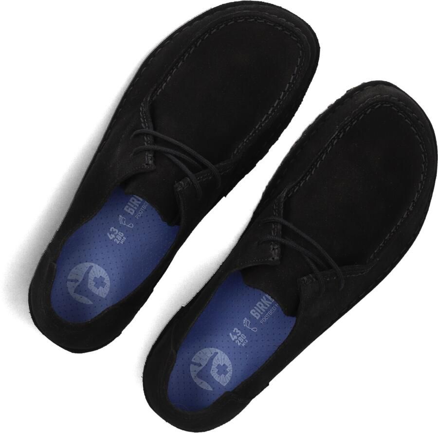 BIRKENSTOCK Veterschoenen Heren Utti Lace M Maat: 43 Materiaal: Suède Kleur: Zwart