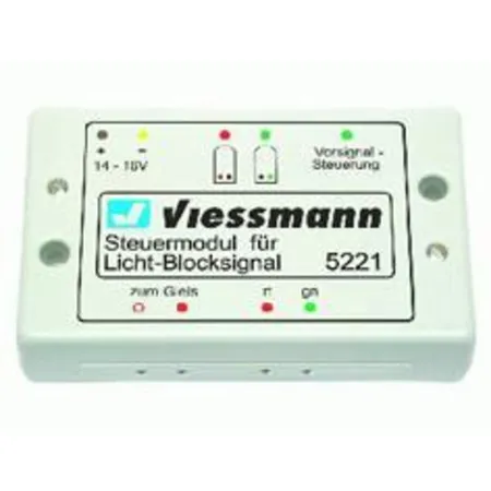 Viessmann 5221 - Steuermodul für Licht-Blocksignal