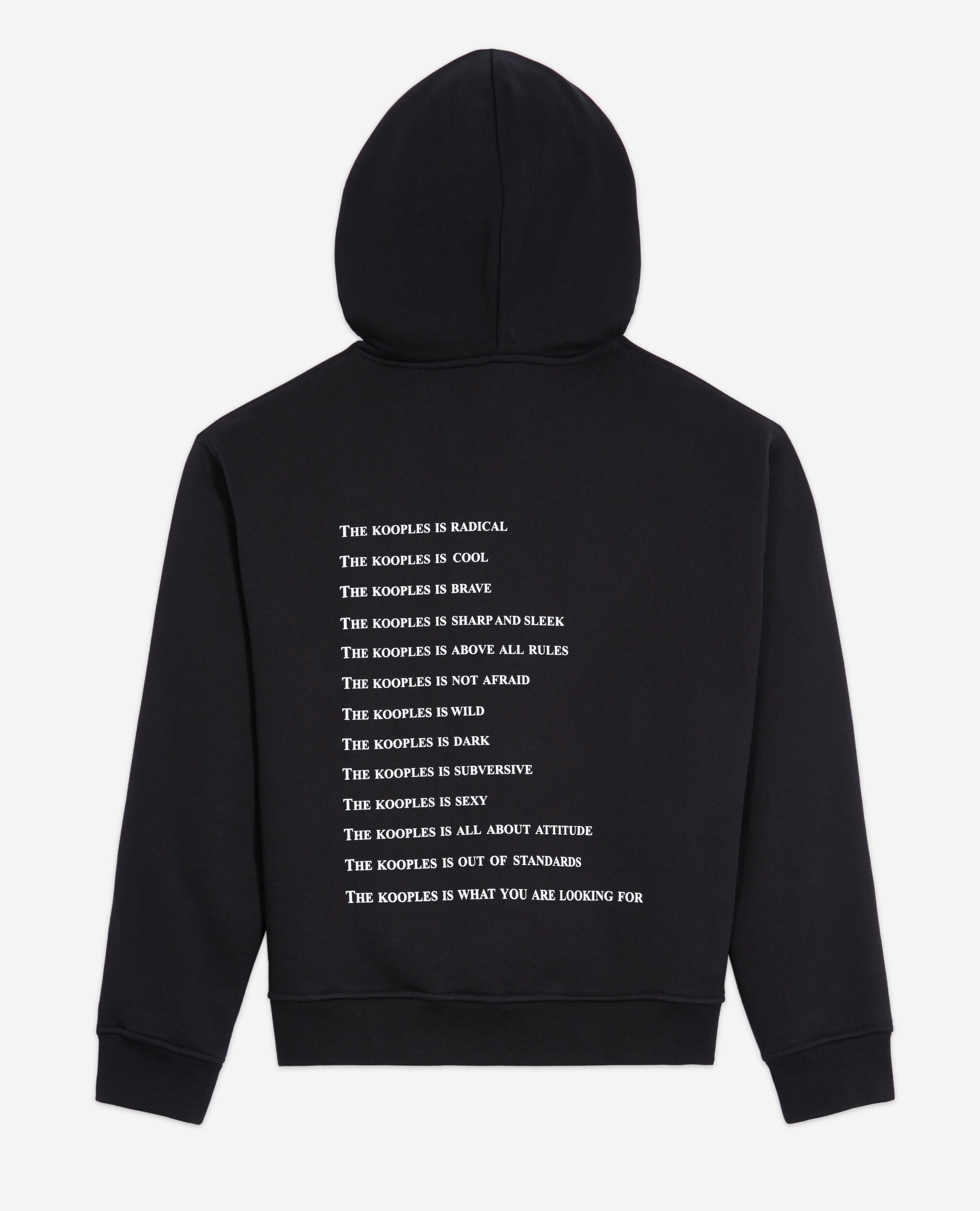 Sweat noir sérigraphie What is