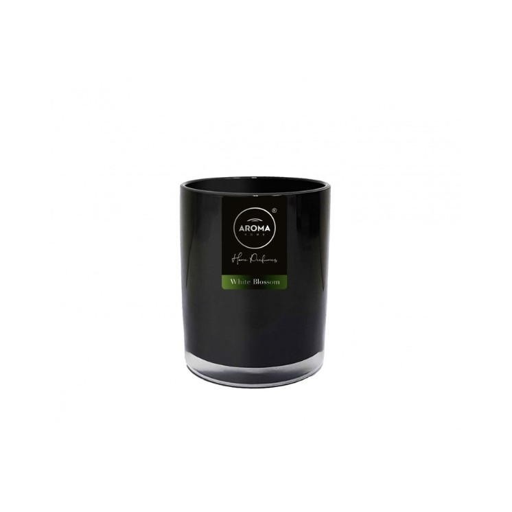 Aroma Home Black Series Geurkaars White Blossom 155 gr