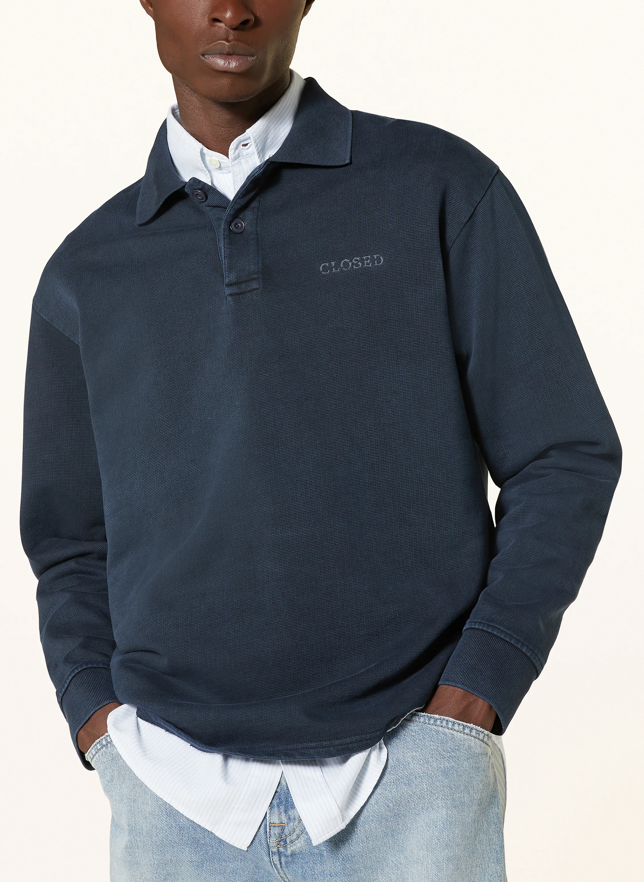 CLOSED Piqué-Poloshirt