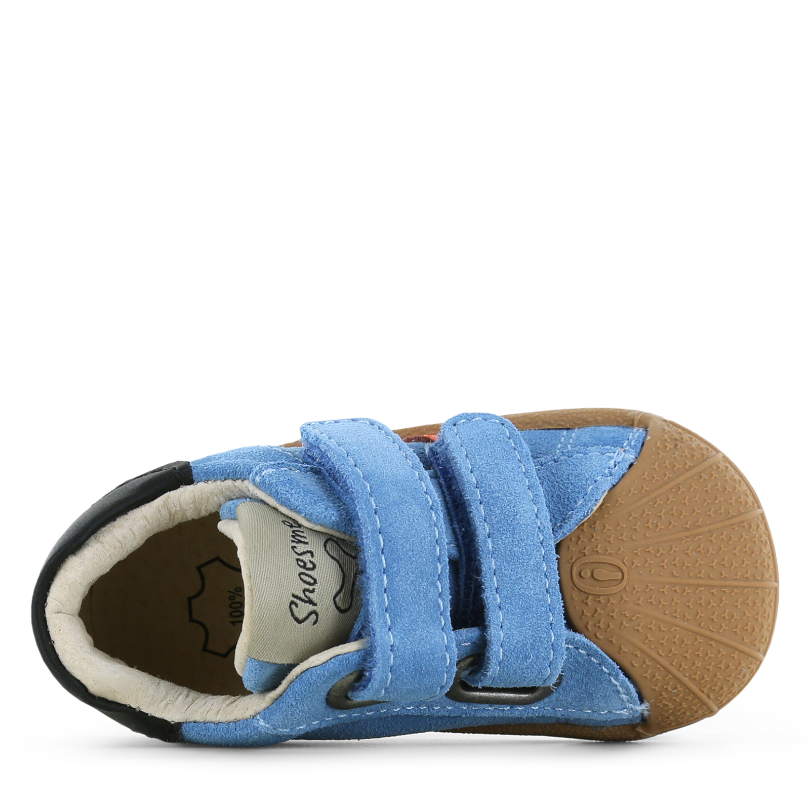 Shoesme blauw sneakertje Microfiber leer, Suède | Jongens schoenen