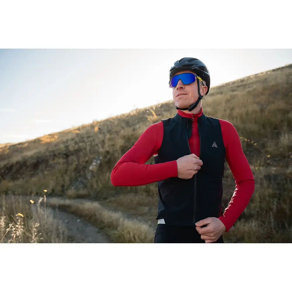 7mesh S2S Windvest Zwart Heren