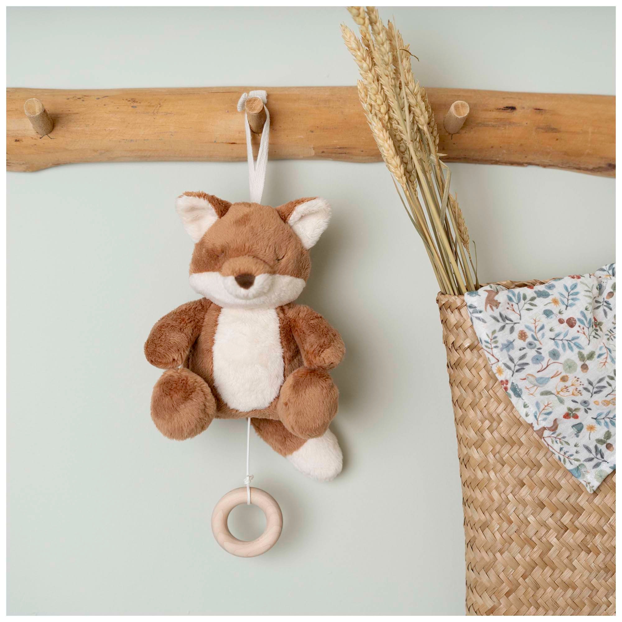 Little Dutch muziekdoosje Forest Friends bruin