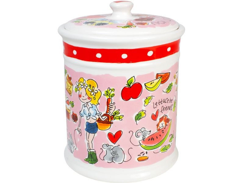 Voorraadpot 22.5cm Dier Nuts about you
