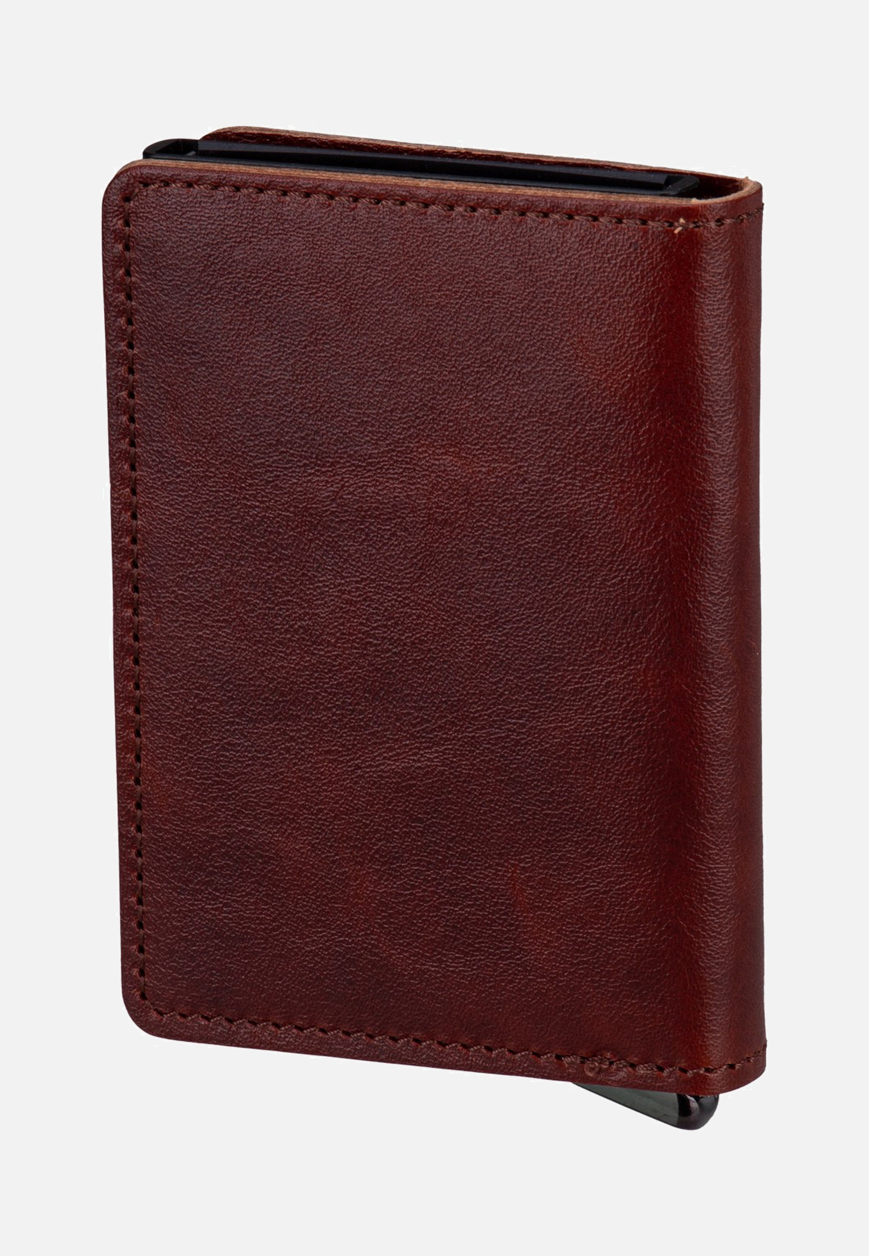 Premium Slimwallet+ Basco Brown - Portemonnaie