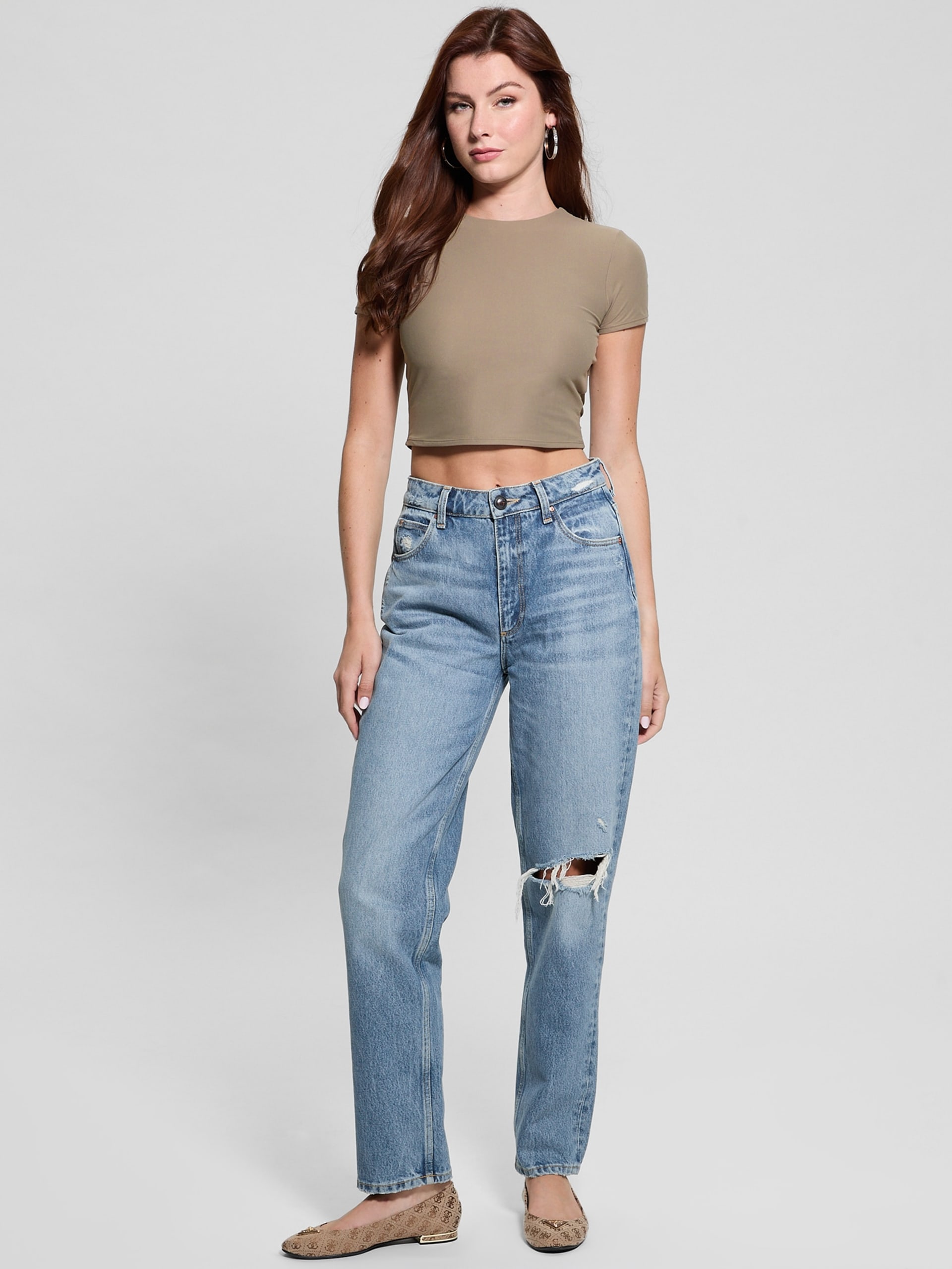 Camiseta cropped Rene Second Skin