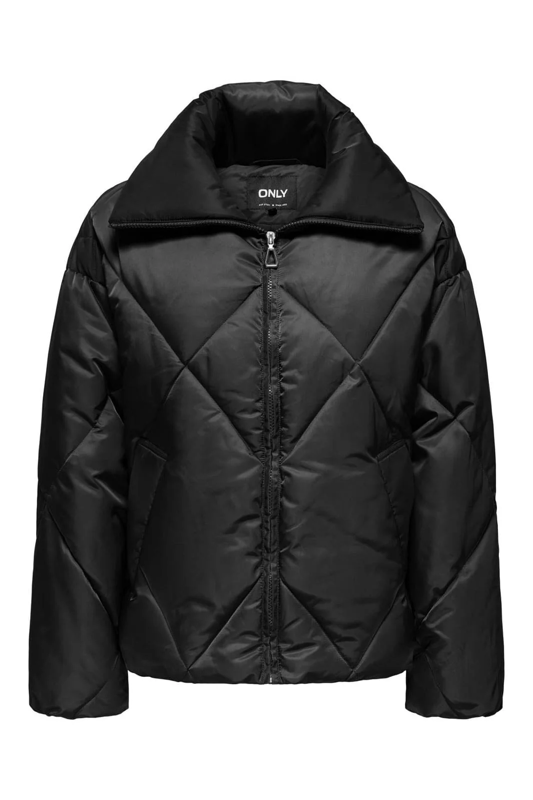 Only Onlpippi Sateen Puffer Jkt Life Cc 4577761 black