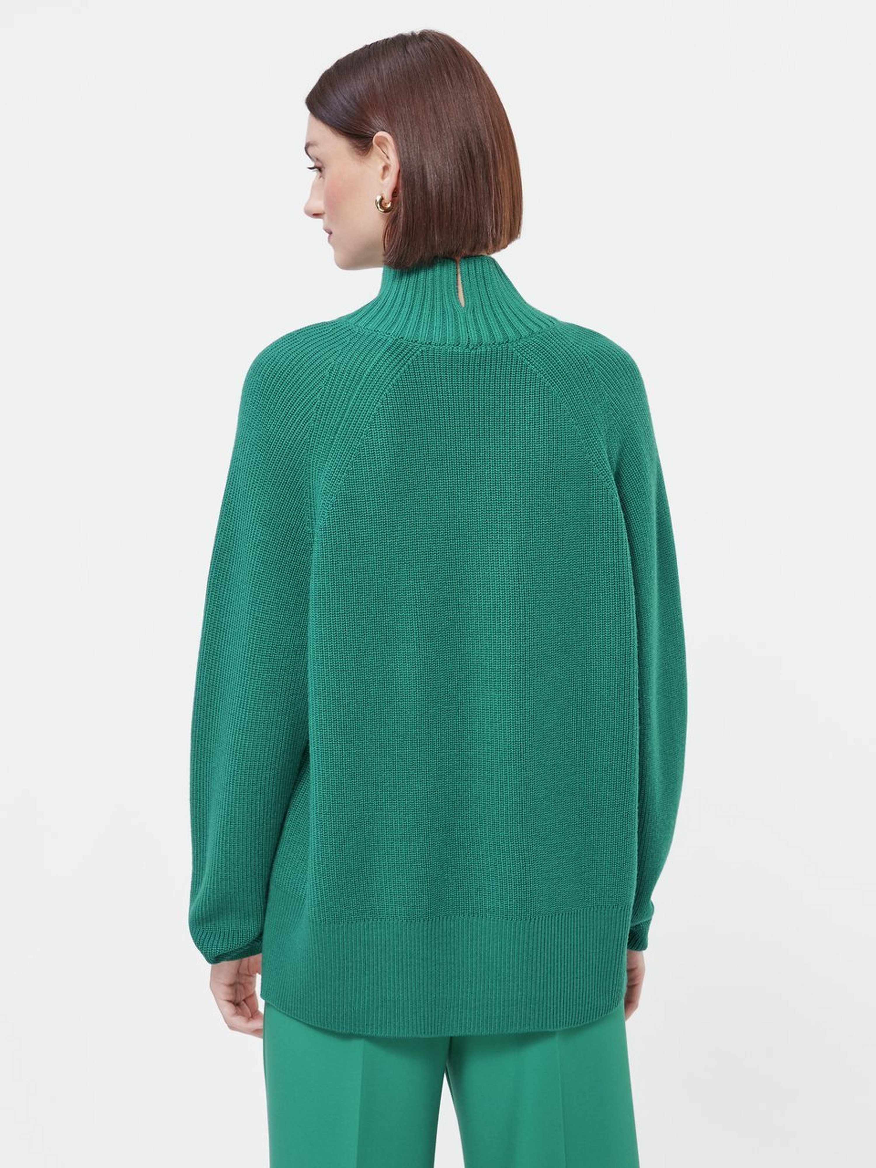 Pullover mit Stehkragen